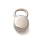 Anti-Tarnish 304 Stainless Steel Pendants, Kettlebell Charm, Stainless Steel Color, 24x17x12.5mm, Hole: 5x10.3mm