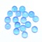 Natural Agate Cabochons, Half Round, 4x2~2.5mm