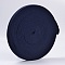 Colored Flat Elastic Rubber Band, Webbing Garment Sewing Accessories, Prussian Blue, 25mm, about 43.74 yards(40m)/roll