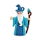 Halloween Theme PVC Plastic Pendants, Sorcerer, 57x40x20mm, Hole: 2.5mm