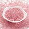 TOHO Japanese Seed Beads, 11/0 Two Cut Hexagon, Inside Colours Lustered, (911) Ceylon Impatiens Pink, 2x2mm, Hole: 0.6mm, about 44000pcs/pound