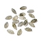 Natural Labradorite Cabochons, Horse Eye, 8x4x2.5~3mm