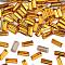 Preciosa® MAXIMA Crystal Fancy Stones, Czech Crystal, 435 26 212 Baguette, Dura Foiling, 10070 Topaz, 4x2mm
