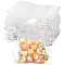 100Pcs Organza Bags Jewellery Storage Pouches Wedding Favour Party Mesh Drawstring Gift, White, 18x13cm, 100pcs/set