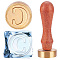 CHGCRAFT Letter C Ice Stamp Ice Cubes Press Stamp Ice Branding Stamp with Removable Stamp Handle and Velvet Pouches Ice Cube Stamp for Cocktail Wedding Party Ice Drinks Making