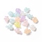 Luminous Acrylic Pendants, Glow In The Dark, Mixed Shapes, Mixed Color, 18~23x15~18.5x10~12mm, Hole: 2mm, about 300pcs/500g