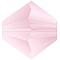Preciosa® Crystal Beads, Czech Crystal, Bicone(451 69 302 Rondelle), 70220 840 Pink Sapphire Matt, 6mm, Hole:1mm