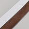 Flat Imitation Leather Cord, Coconut Brown, 25x2mm, about 2.52 Yards(2.3m)/Roll