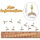 Кулон из латуни с микропаве из кубического циркония ZIRC-SZ0001-60-2
