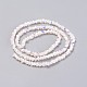 Стеклянные бусины с гальваническим покрытием  GLAA-F092-B04-2