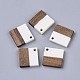 Подвески из смолы и ореха RESI-S358-53-2