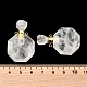 Подвески для флаконов духов из натуральных смешанных камней G-L623-13G-4