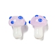 Бусы лэмпворк ручной работы LAMP-N025-03G-2