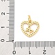 Латунные микро проложить кубического циркония подвески KK-D325-40G-3