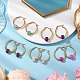 Серьги-кольца из нержавеющей стали 304 EJEW-JE06031-2