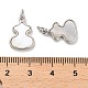 Латунные подвески из ракушек KK-K365-08C-P-3