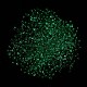 Светящиеся стеклянные бусины SEED-A033-07G-5