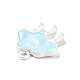 Краска для выпечки из цинкового сплава с подвеской из смолы FIND-Z038-01C-2