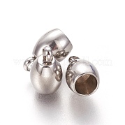 Наконечники шнура из нержавеющей стали 201 STAS-L226-017B-P