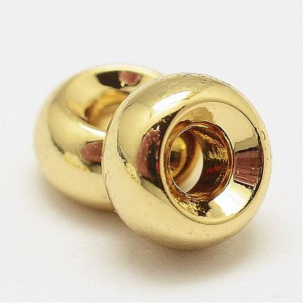 Spacer бисер латунные KK-P056-09G-NR-1