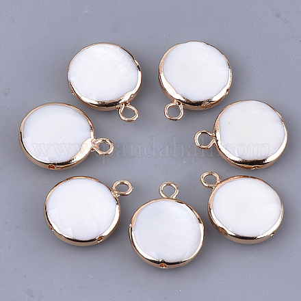 Подвески из пресноводных оболочек X-SHEL-T012-56-1