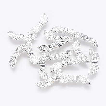 Сплавочные овальные бусины тибетского стиля  X-K07YU021-1