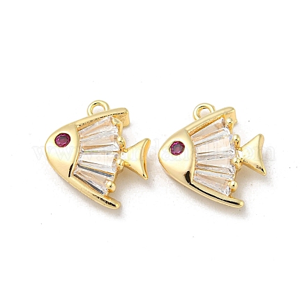 Латунные микро проложить кубического циркония подвески KK-H460-33G-1