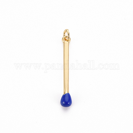 Латунь эмаль подвески KK-S362-032A-NR-1