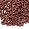Glass Seed Beads, Opaque Colours Seed, Small Craft Beads for DIY Jewelry Making, Round, Coconut Brown, 2mm, Hole:1mm, about 2000pcs/30g