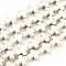Synthetic Turquoise Beads Strands, Dyed, Cross, Beige, 10x8x3mm, Hole: 1mm, about 38pcs/strand, 15 inch
