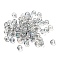 Glass Seed Beads, AB Color, Rondelle, Colorful, 4x3mm, Hole: 1.2mm,  20g/bag
