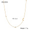 S925 Sterling Silver Rhinestones Letter C Necklace, Simple and Elegant Clavicle Chain for Women