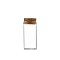 Glass Empty Wishing Bottle, with Cork Stopper, Column, Clear, 3x6cm, Capacity: 25ml(0.85fl. oz)