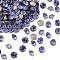 Preciosa® MAXIMA Crystal Round Stones, Czech Crystal, Dura Foiling, Round(431 11 615 Chaton), 20410 Tanzanite, SS10/PP21(2.7~2.9mm)