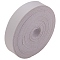 Micro Fiber Imitation Leather Cord, Flat Braided Leather Cord, for Bracelet & Necklace Making, White, 15x1.5mm, about 2.18 yards(2m)/strand