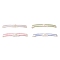 2Pcs 2 Style Natural Pearl & Glass Seed Beaded Stretch Bracelets Set, Stackable Bracelets for Women, Mixed Color, Inner Diameter: 2 inch(5.2cm), 1Pc/style
