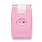 Plastic Crochet Knitting Stitch Counter, Portable Row Counters for Sweater Needle Knitting Tool, Pearl Pink, 7.1x4.45x1.4cm