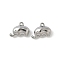 304 Stainless Steel Charms, Elephant Charm, Anti-Tarnish, Stainless Steel Color, 10x14x5mm, Hole: 1.2mm
