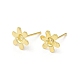 Фурнитура для сережек-гвоздиков из нержавеющей стали Flower 201 STAS-Q315-09G-1