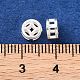 Латунные бусины KK-U024-19S-3