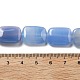 Натуральные полосатые агатовые бусы G-K392-B06-13x18mm-5
