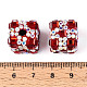 Ручной полимерной глины шариков Rhinestone CLAY-T022-03D-3