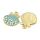 Подвески из жемчужного сплава из АБС-пластика FIND-M033-20G-2