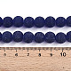 Прозрачные стеклянные бусины GLAA-T032-T10mm-MD15-4