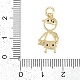 Подвеска из латуни с микропаве из кубического циркония KK-H509-34G-01-3