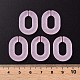 Прозрачные акриловые связывая кольца MACR-S373-20A-D08-6
