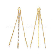 Латунные подвески с кисточками KK-S355-003-NF