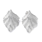 Серьги-гвоздики из нержавеющей стали 304 EJEW-H115-26P