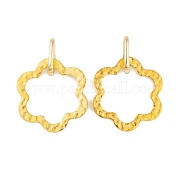 Серьги из латуни с покрытием стойки EJEW-S219-01G