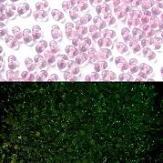 Светящиеся стеклянные бусины SEED-A033-07N